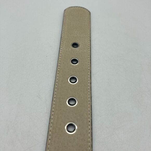 Chico’s Women’s Satin:Leather Belt Size S/M L 35” - Picture 8 of 9